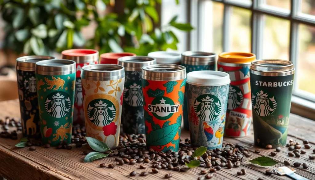 popular Starbucks Stanley cup designs